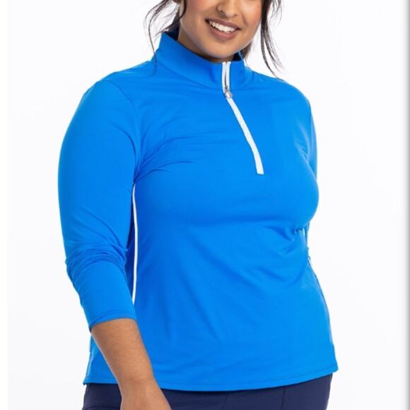 Kinona Keep It Covered Long Sleeve Golf Top SZ S - Picture 1 of 3